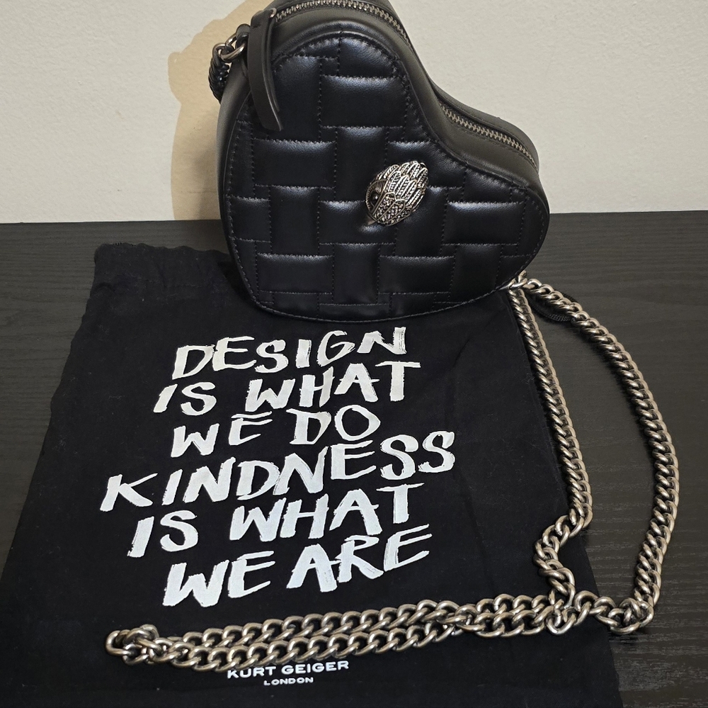 Kurt Geiger Kensington Heart Bag